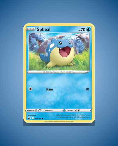Collector’s Guide: Spheal (Chilling Reign #37)