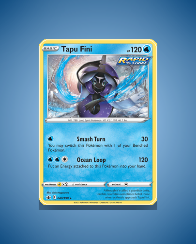 Collector’s Guide: Tapu Fini (Chilling Reign #40)