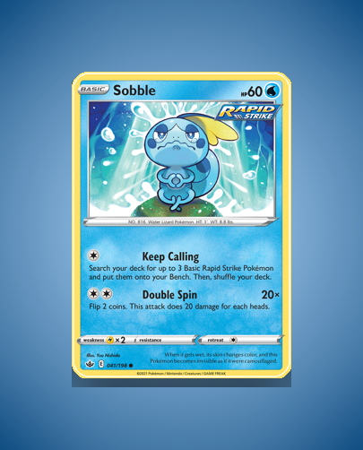 Collector’s Guide: Sobble (Chilling Reign #41)