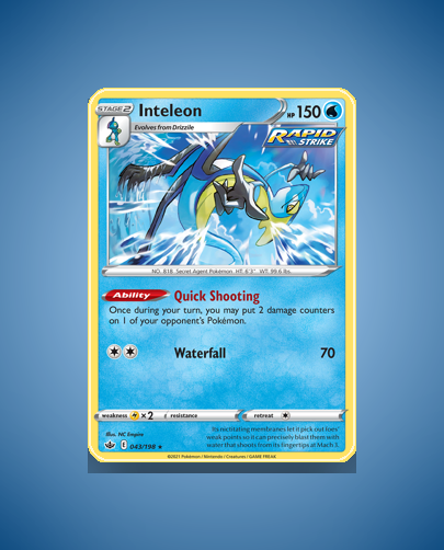 Collector’s Guide: Inteleon (Chilling Reign #43)