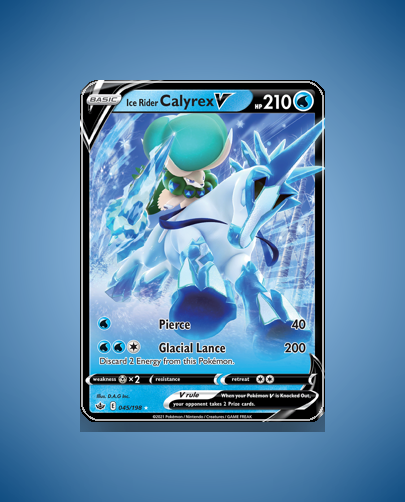 Collector’s Guide: Ice Rider Calyrex V (Chilling Reign #45)