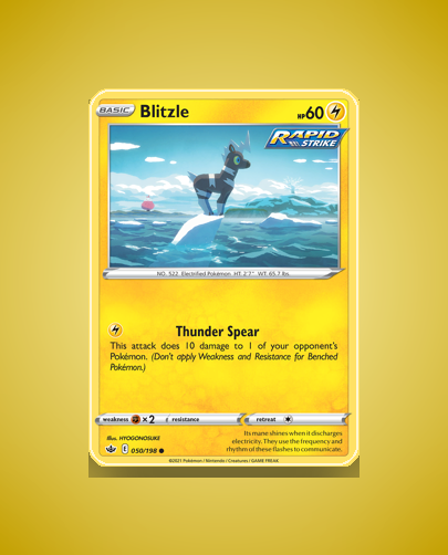 Collector’s Guide: Blitzle (Chilling Reign #50)