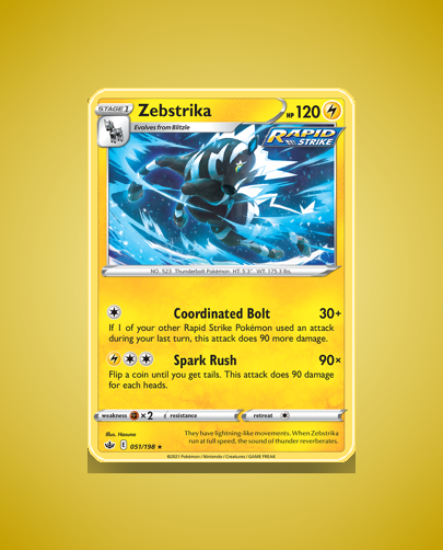 Collector’s Guide: Zebstrika (Chilling Reign #51)