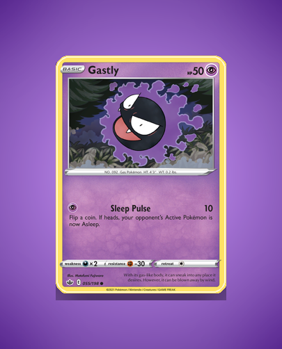 Collector’s Guide: Gastly (Chilling Reign #55)