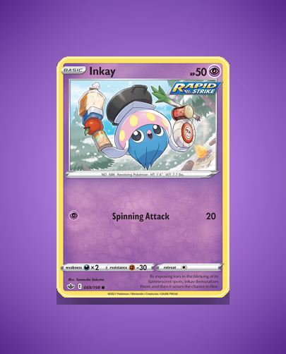 Collector’s Guide: Inkay (Chilling Reign #69)