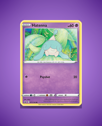 Collector’s Guide: Hatenna (Chilling Reign #71)