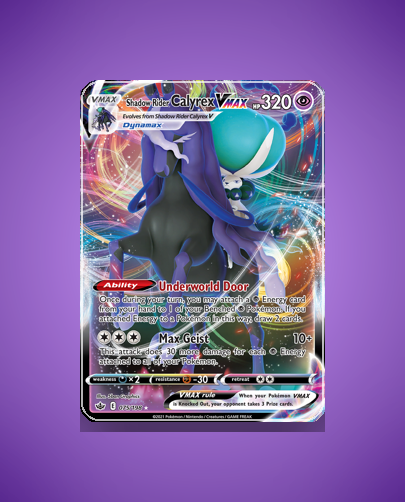Collector’s Guide: Shadow Rider Calyrex VMAX (Chilling Reign #75)