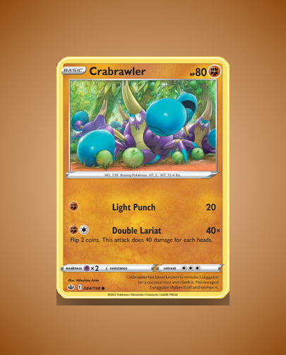 Collector’s Guide: Crabrawler (Chilling Reign #84)