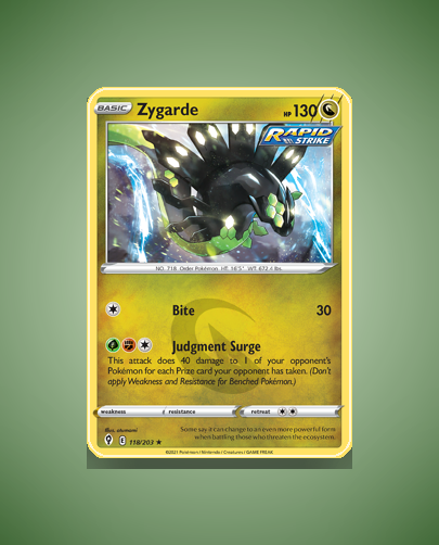 Collector’s Guide: Zygarde (Evolving Skies #118)