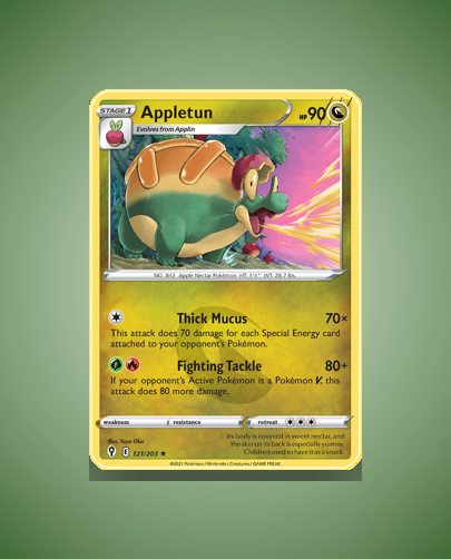Collector’s Guide: Appletun (Evolving Skies #121)