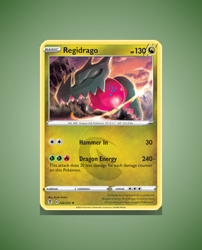 Collector’s Guide: Regidrago (Evolving Skies #124)