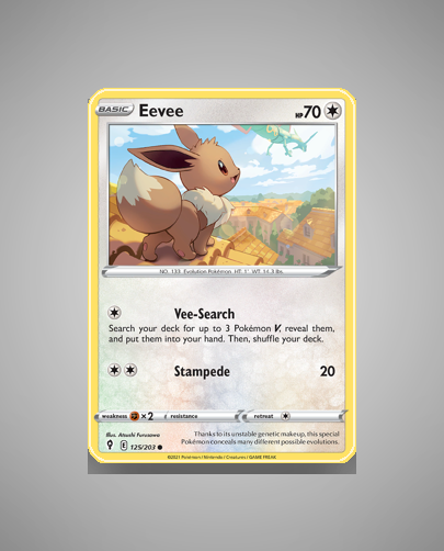 Collector’s Guide: Eevee (Evolving Skies #125)