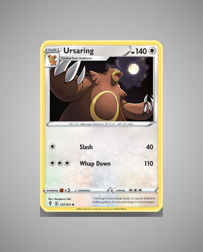 Collector’s Guide: Ursaring (Evolving Skies #127)