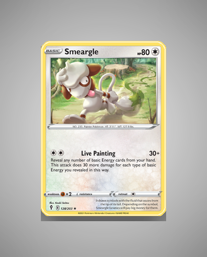 Collector’s Guide: Smeargle (Evolving Skies #128)