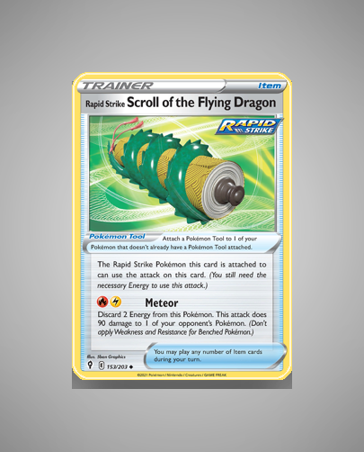 Collector’s Guide: Rapid Strike Scroll of the Flying Dragon (Evolving Skies #153)