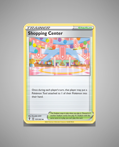 Collector’s Guide: Shopping Center (Evolving Skies #157)