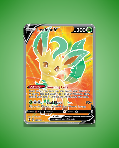 Collector’s Guide: Leafeon V (Evolving Skies #166)
