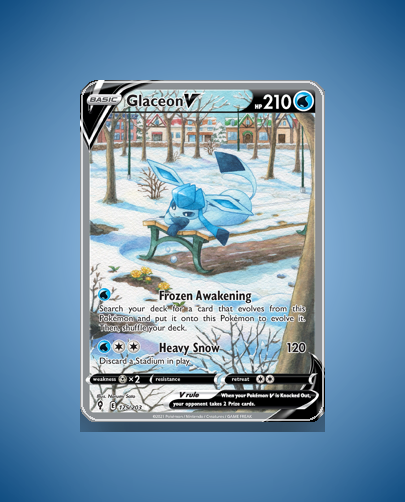 Collector’s Guide: Glaceon V (Evolving Skies #175)