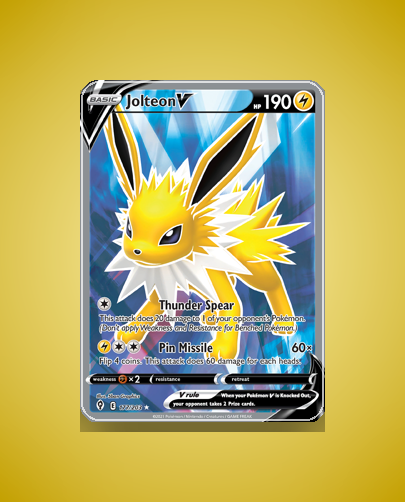 Collector’s Guide: Jolteon V (Evolving Skies #177)
