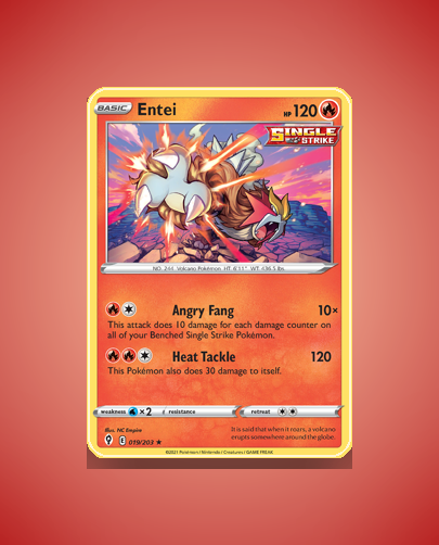 Collector’s Guide: Entei (Evolving Skies #19)