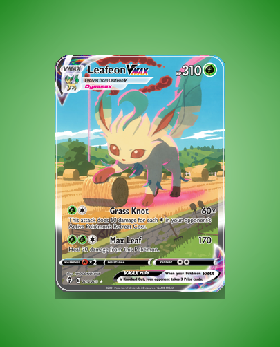 Collector’s Guide: Leafeon VMAX (Evolving Skies #205)