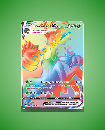 Collector’s Guide: Trevenant VMAX (Evolving Skies #206)