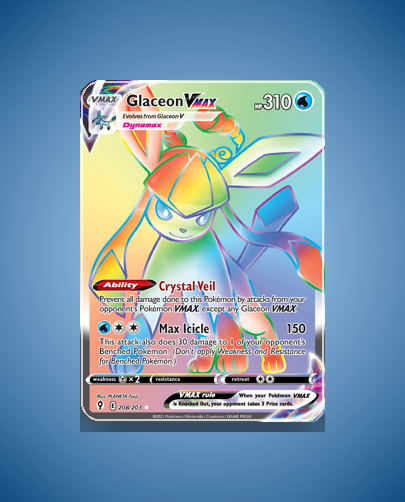 Collector’s Guide: Glaceon VMAX (Evolving Skies #208)