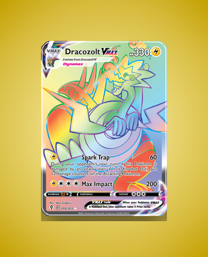 Collector’s Guide: Dracozolt VMAX (Evolving Skies #210)