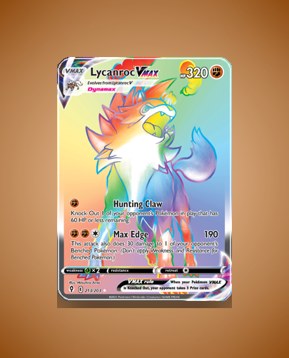 Collector’s Guide: Lycanroc VMAX (Evolving Skies #213)