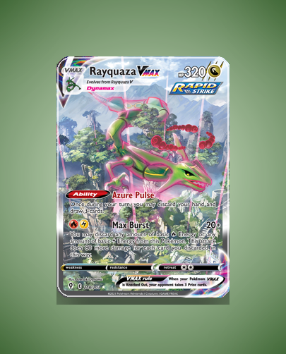 Collector’s Guide: Rayquaza VMAX (Evolving Skies #218)