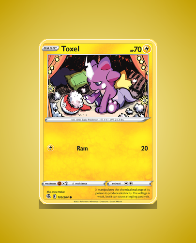 Collector’s Guide: Toxel (Fusion Strike #105)