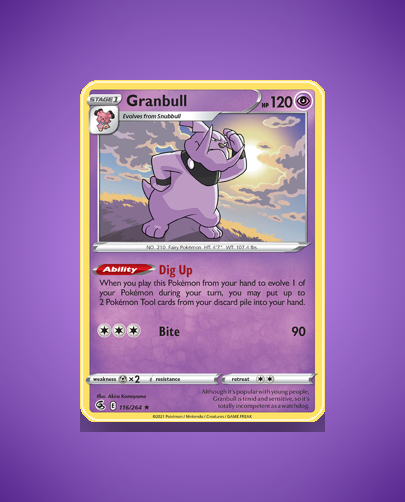 Collector’s Guide: Granbull (Fusion Strike #116)