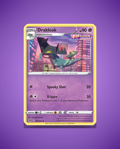 Collector’s Guide: Drakloak (Fusion Strike #129)