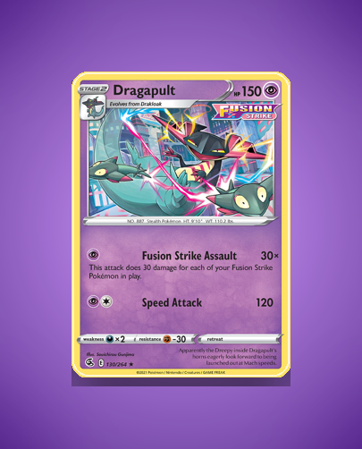 Collector’s Guide: Dragapult (Fusion Strike #130)