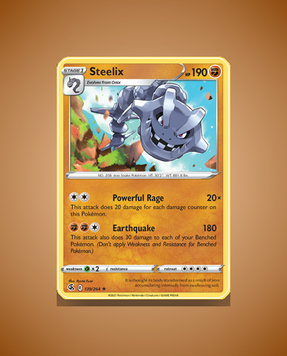 Collector’s Guide: Steelix (Fusion Strike #139)
