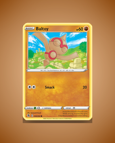 Collector’s Guide: Baltoy (Fusion Strike #144)