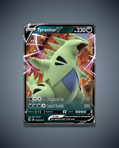 Collector’s Guide: Tyranitar V (Fusion Strike #158)