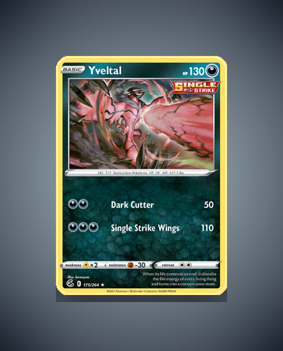 Collector’s Guide: Yveltal (Fusion Strike #175)