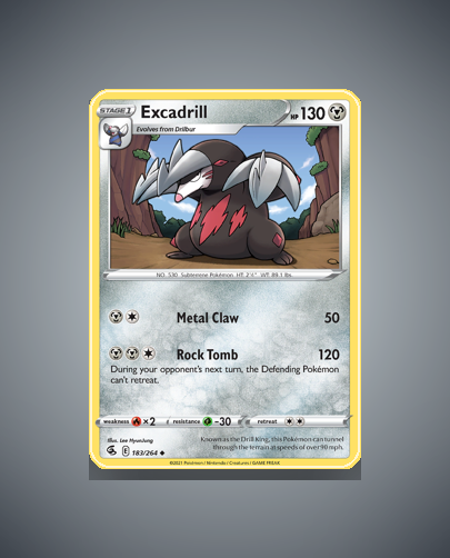 Collector’s Guide: Excadrill (Fusion Strike #183)