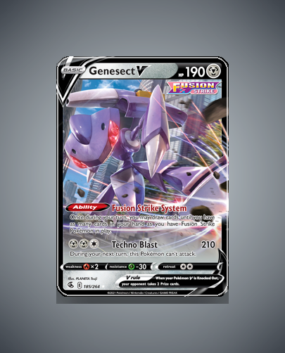 Collector’s Guide: Genesect V (Fusion Strike #185)