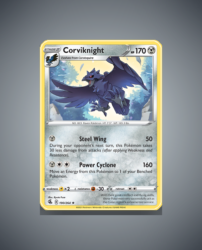 Collector’s Guide: Corviknight (Fusion Strike #190)