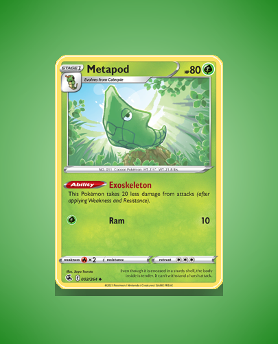 Collector’s Guide: Metapod (Fusion Strike #2)