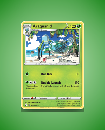 Collector’s Guide: Araquanid (Fusion Strike #20)