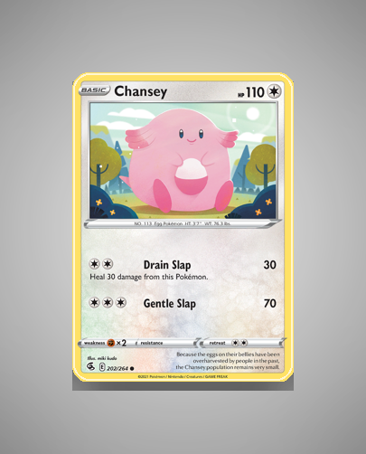 Collector’s Guide: Chansey (Fusion Strike #202)