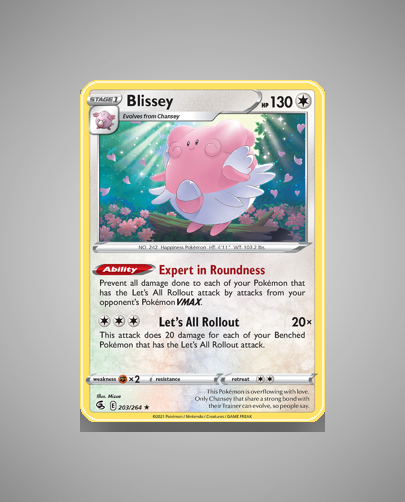Collector’s Guide: Blissey (Fusion Strike #203)