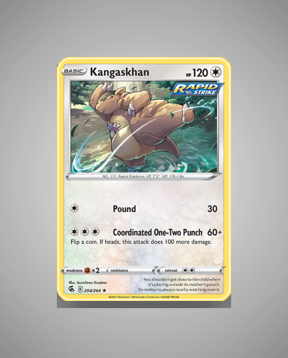 Collector’s Guide: Kangaskhan (Fusion Strike #204)