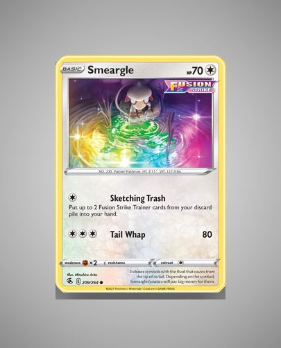 Collector’s Guide: Smeargle (Fusion Strike #209)