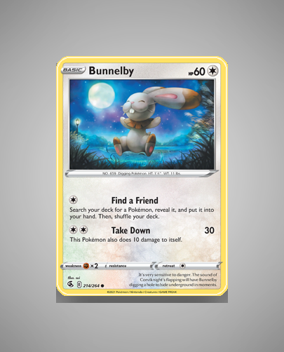 Collector’s Guide: Bunnelby (Fusion Strike #214)
