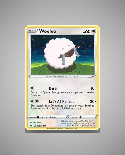 Collector’s Guide: Wooloo (Fusion Strike #221)