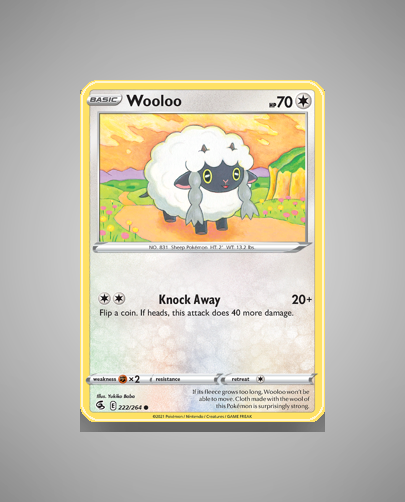 Collector’s Guide: Wooloo (Fusion Strike #222)